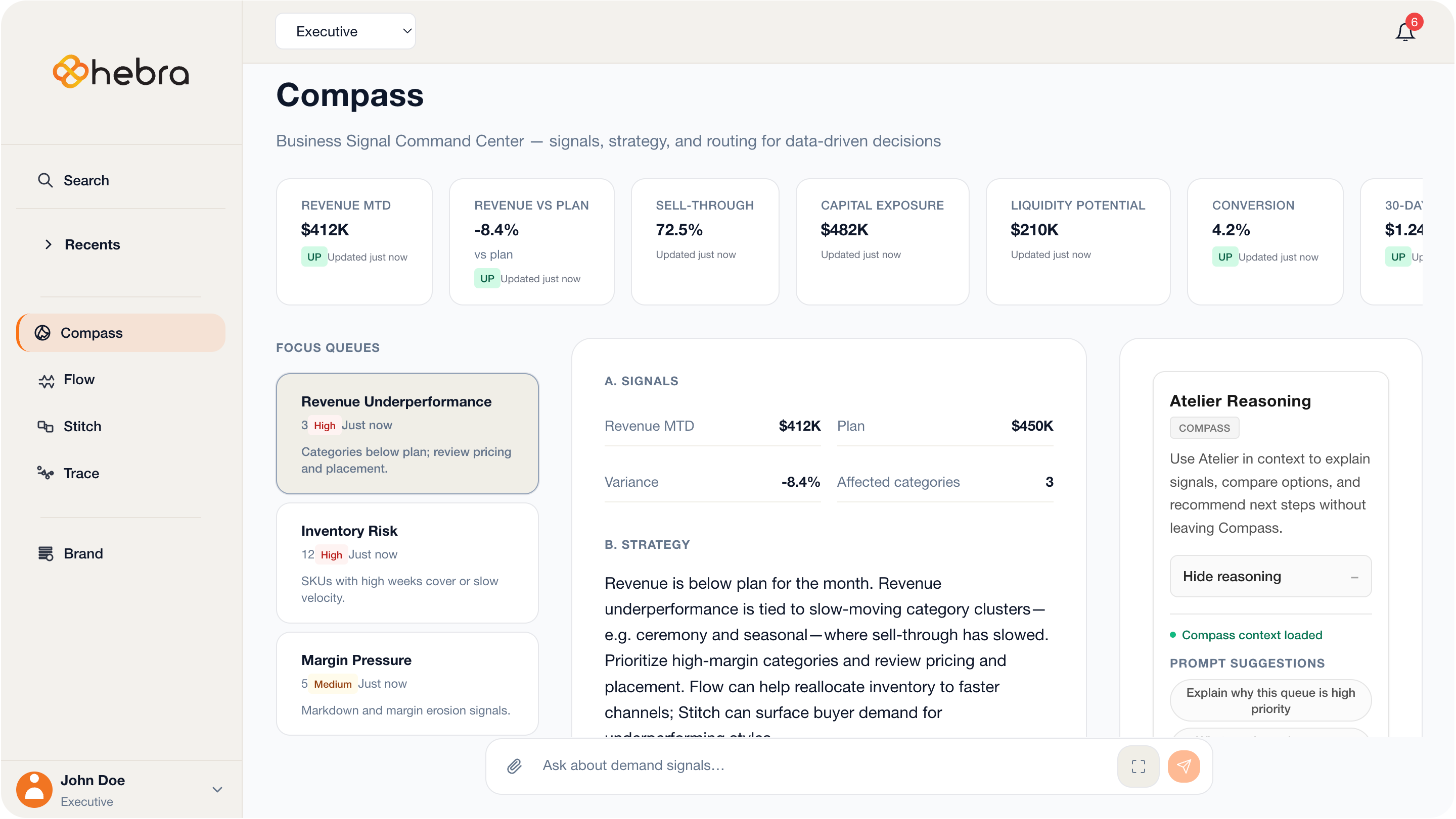 Compass – Business Signal Command Center