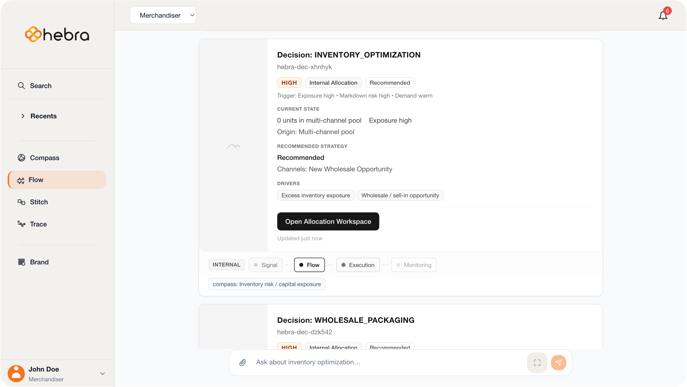 Flow – Inventory Decision Engine